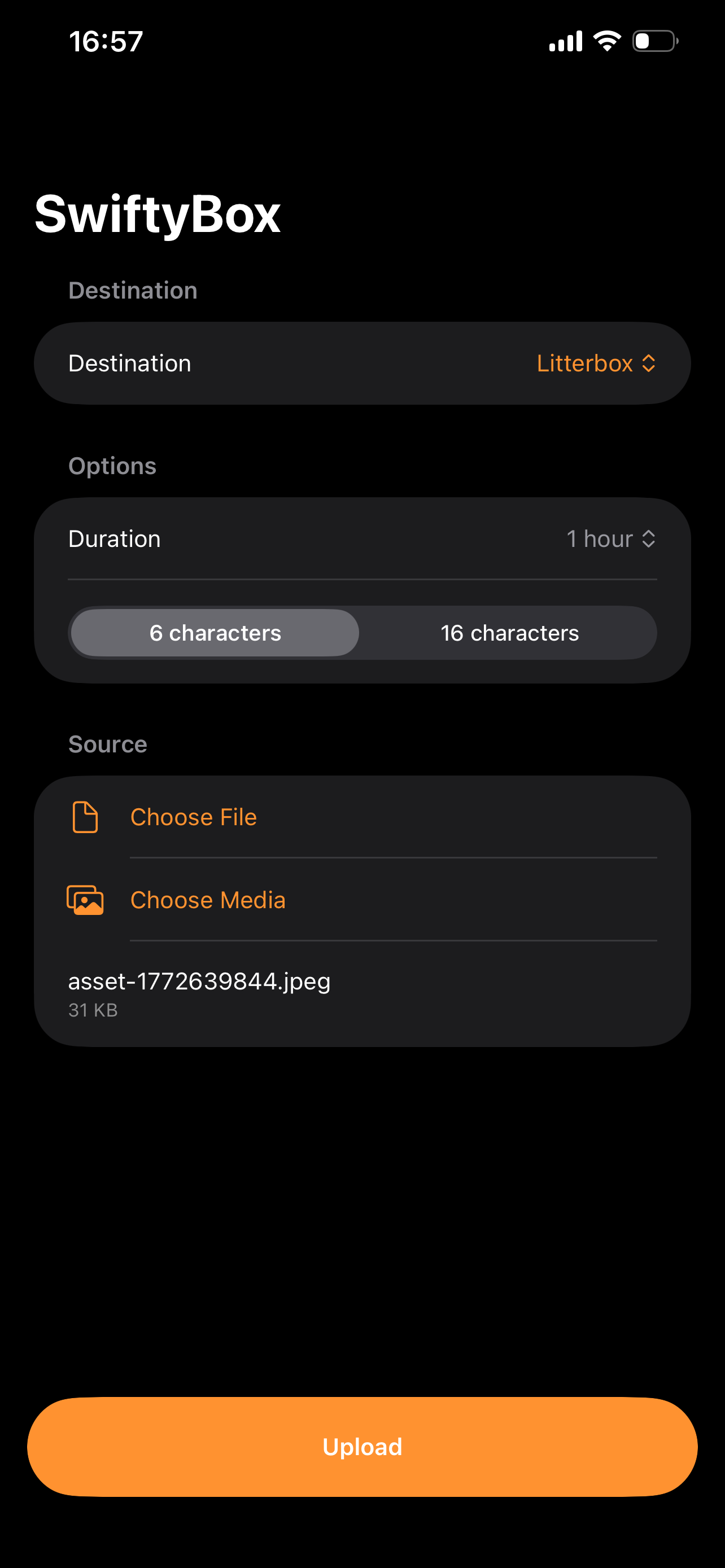 SwiftyBox screenshot 2